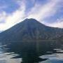 Volcano on Lake Atitlan, Guatemala